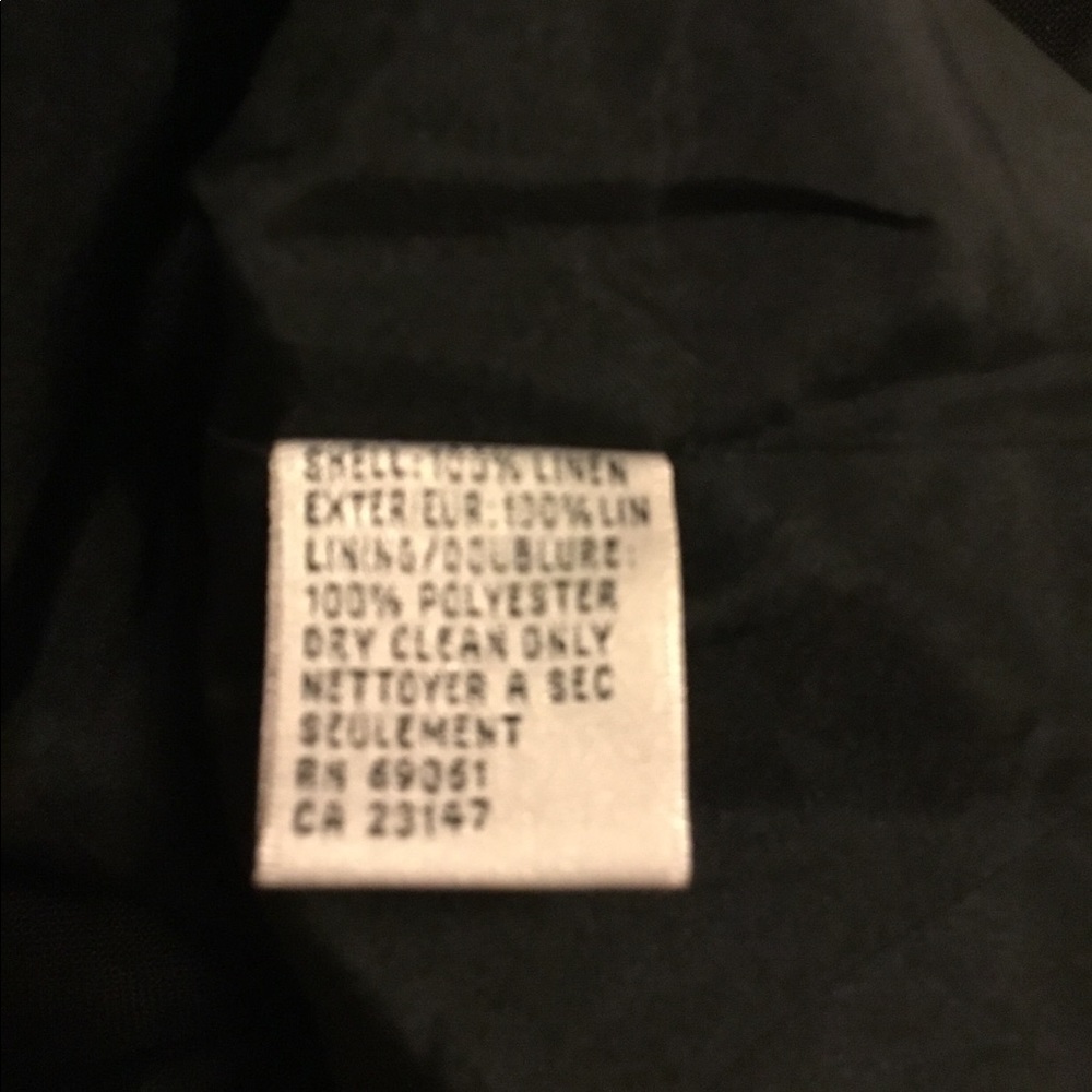 Talbots Irish Linen Vest 10 Petite - Picture 7 of 11
